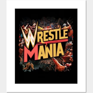 Wrestle Mania Posters and Art